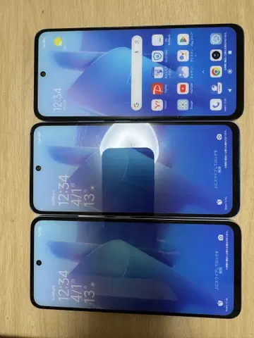 Redmi 12 5G 스마트폰 3색 세트 모의 제품