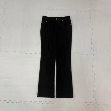 플레어 청바지 블랙