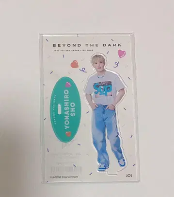 JO1 요나시로 쇼 BEYOND THE DARK BTD 아크릴 스탠드