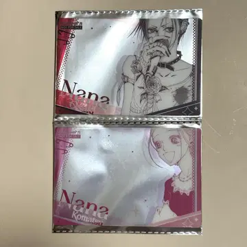 NANA 야자와 아이 오사키 나나 코마츠 나나 특전 카드 콜라보 카페