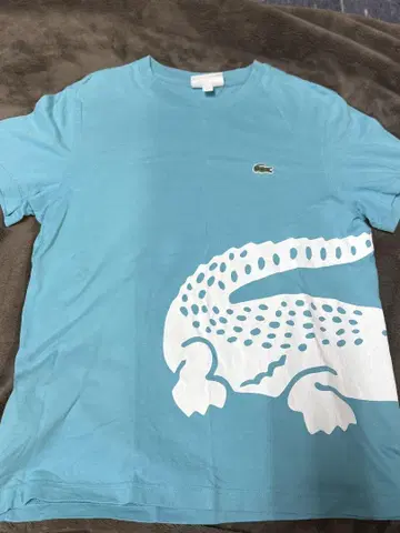 LACOSTE 라이트 블루 T셔츠 FR 3
