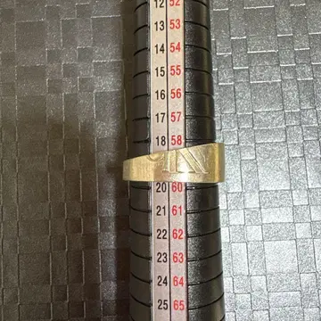 캘빈클라인 컷 실버 반지 19호