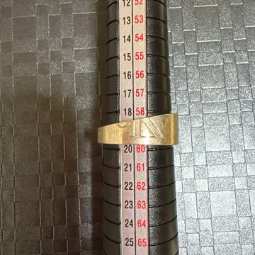 캘빈클라인 컷 실버 반지 19호