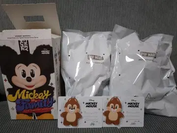 Disney Mickey Family 칩앤데일 키링 세트