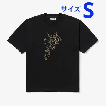 라코스테 x 고질라 킹 기도라 T셔츠 S사이즈