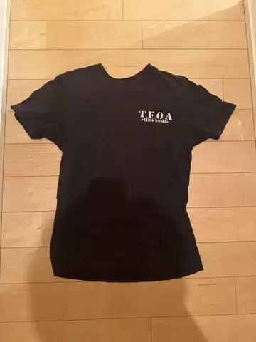 T.F.OA SKULL WORKS 구제 의류 T셔츠 피치
