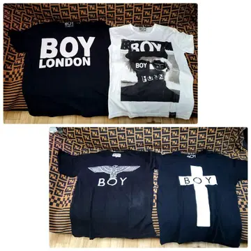 BOY LONDON 4장 티셔츠 세트