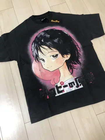 타코피의 원죄 bootleg tee XL 빈티지 티셔츠 블랙