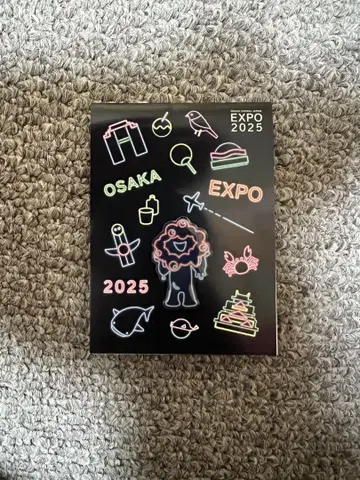 OSAKA EXPO 2025 네온 미야코 핑 배지