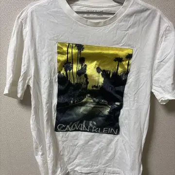 CALVIN KLEIN JEANS 그래픽 T셔츠 S