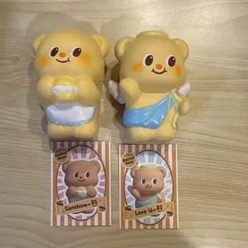 해외 스퀴즈 butterbear 레어 2개 세트