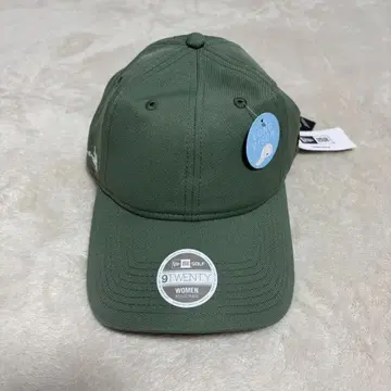 미사용 택 포함 NEW ERA 롱 바이저 민트 그린