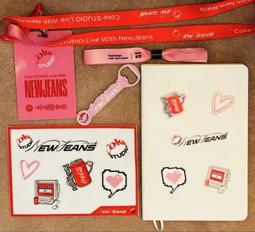 NewJeans Coke Studio Live 한정판 굿즈