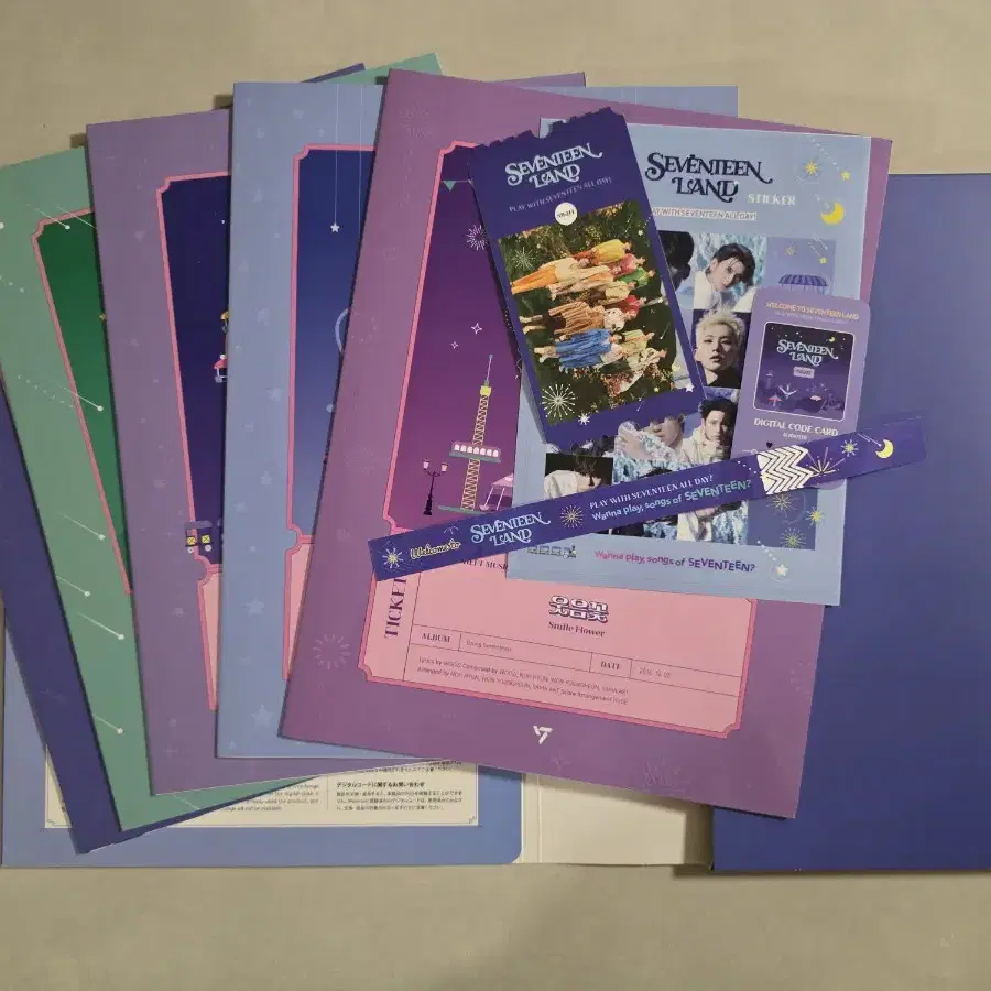 SEVENTEEN | 세븐틴 Seventeen Sheet Music Book Set Seventeen