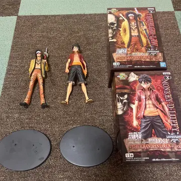 ONE PIECE DXF 피규어 루피&로우