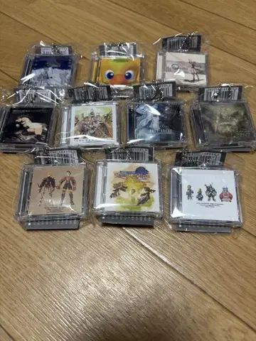 도쿄 게임쇼 2025 스퀘니 뮤직 컬렉션 키체인 10