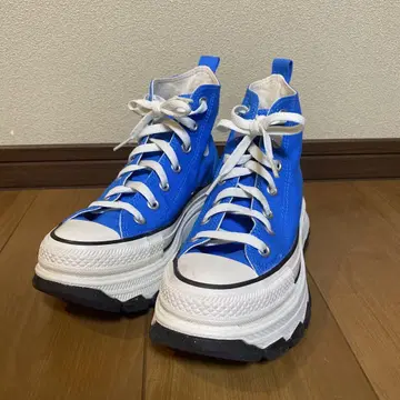 CONVERSE ALL STAR 통굽 하이컷 스니커즈 파랑
