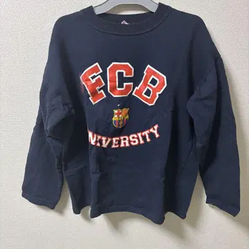 FCB UNIVERSITY 네이비 트레이닝복