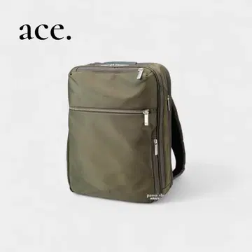 인기 에이스 가젯탭 비즈니스 백팩 카키 PC A4