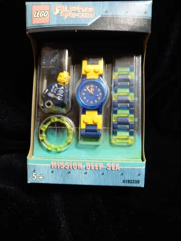 LEGO Alpha Team Mission Deep Sea 시계 워치