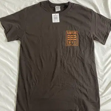 Surfers Coffee 티셔츠 브라운