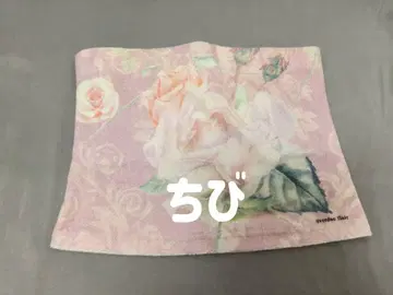 overdue flair 장미 무늬 손수건 핑크
