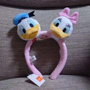 홍콩 디즈니랜드 도널드 덕 데이지 덕 머리띠