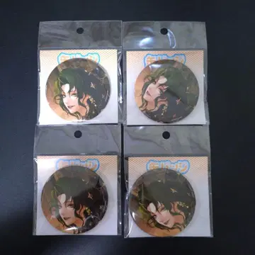 무기미도 eeo 복권 크로우 D상 캔뱃지 4종 세트