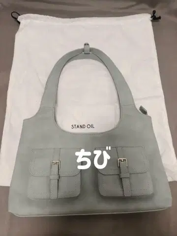 STAND OIL 그레이 숄더백