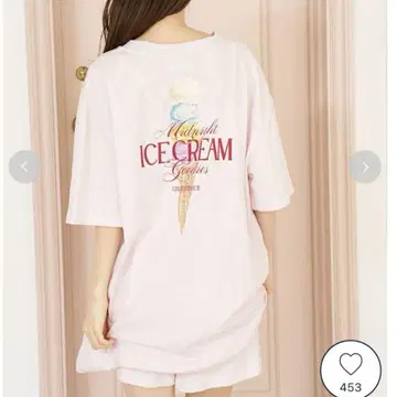 gelato pique ICE 원포인트 빅 T셔츠