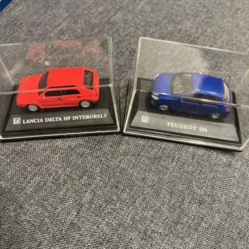 LANCIA DELTA HF INTEGRALE & PEUGEOT 206