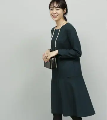 로페 울라이크 페플럼 원피스 36