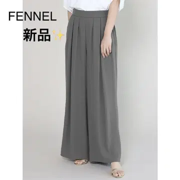 [ 새상품 ] FENNEL 페넬 프론트 턱 와이드 팬츠