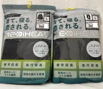 MEDIHEAL 룸웨어 파일 크루넥 L 상하의 세트