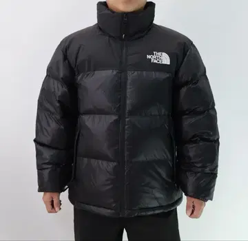 The North Face 블랙 다운 자켓