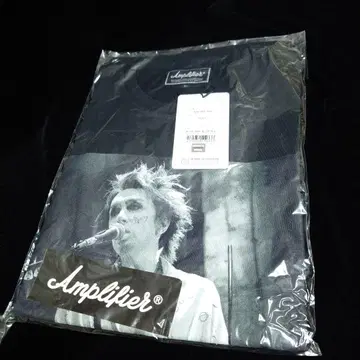 새상품 BUCK-TICK 이마이 히사시 Amplifier 블랙 티셔츠 L