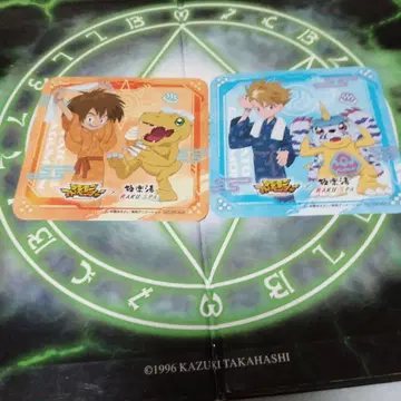 극락탕 디지몬 콜라보 코스터