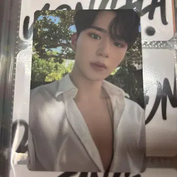 WEi 위아이 김준서 트레이딩 카드 리리이벤트