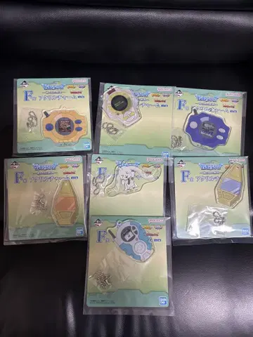 디지몬 제일복권 F상 아크릴 참 컴플리트
