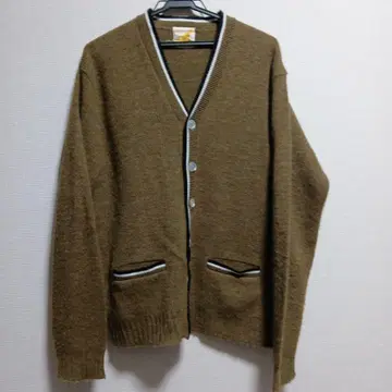 bernat 브라운 V넥 가디건