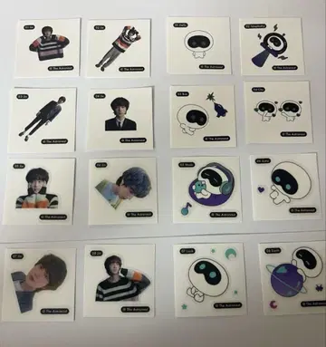 BTS JIN  The Astronaut Proof 스티커 세트