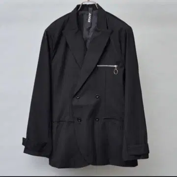 ADRER 테일러드 자켓 블랙