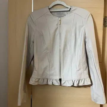 페이크 가죽 자켓