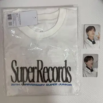 슈퍼주니어 이특 SUPER RECORDS 굿즈 티셔츠