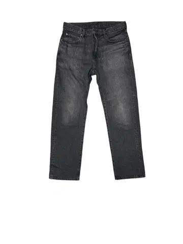 UNIQLO 청바지 34 L 사이즈 블랙 배기 팬츠