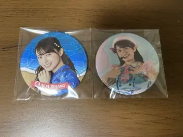 Aqours documentary 캔뱃지 아이다 리카코 2종 세트