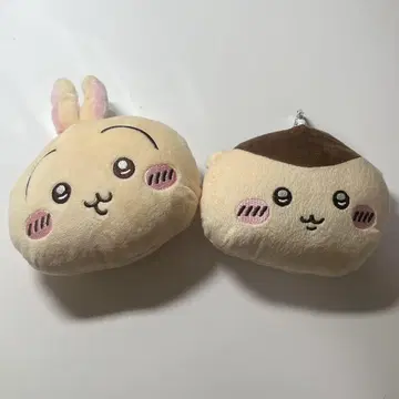 토끼 밤만쥬 봉제 인형 패스케이스 파우치