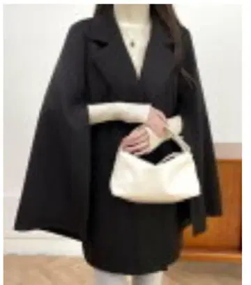블랙 테일러드 자켓 더블 버튼