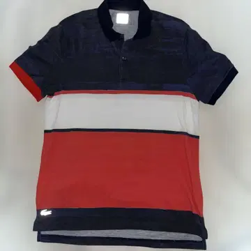 LACOSTE L!VE 콜라보 피케 셔츠 스트라이프 5