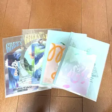 미세스 MRS. GREEN APPLE 1번 복권 클리어 파일 세트 4장